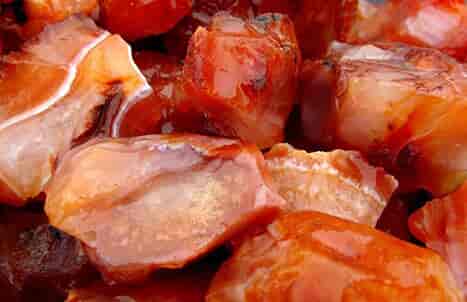 Carnelian stone